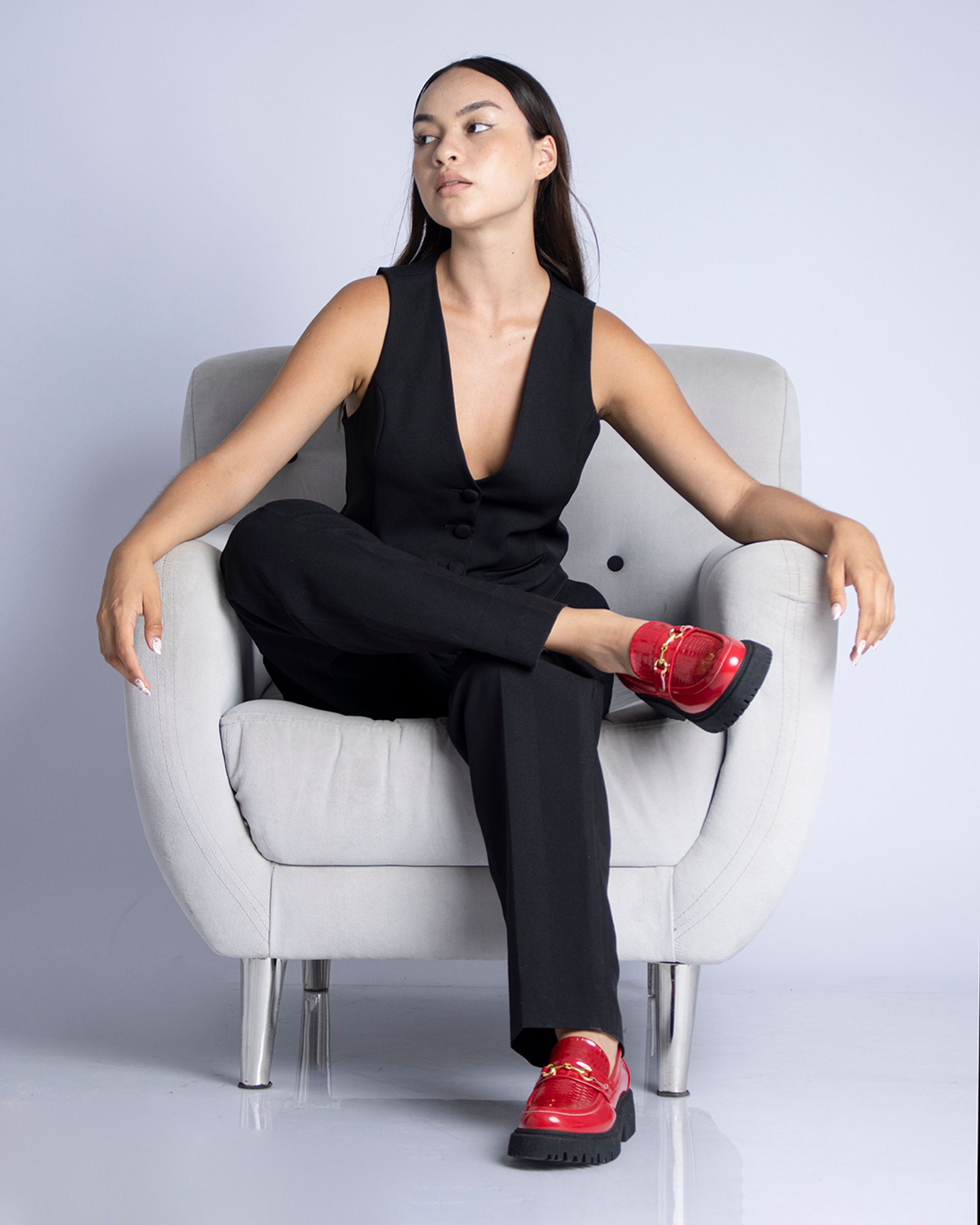 Mocasin Charol Lagarto 5